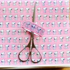 Masking Tape Snoopy Twist And Wag