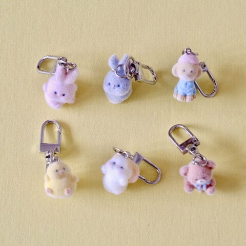 Mini Porte-Clé / Charm's Animal Fluffy