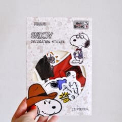 Pochette de Stickers Snoopy