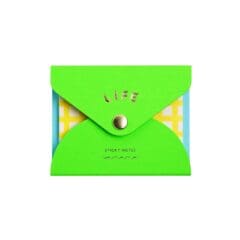 Post-It Vert Fluo + Light Blue