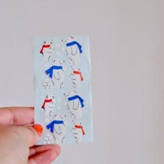 Stickers Vintage Polar Bear