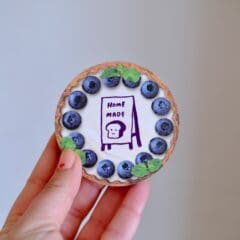 Bloc Notes Blueberry Pie