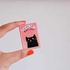 Mini Boite Allumettes Lucky Cat