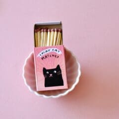 Mini Boite Allumettes Lucky Cat
