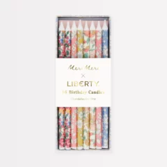 Bougies de Fête Liberty Multicolores