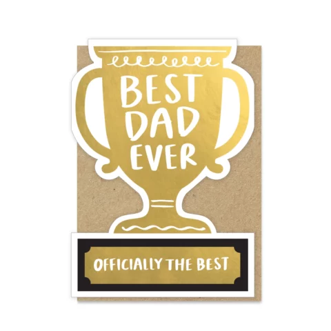 Carte de voeux Best Dad Ever