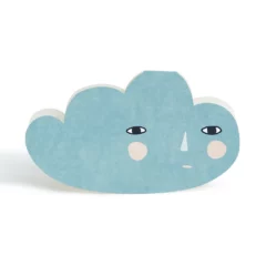 Carte de Voeux en Forme de Nuage