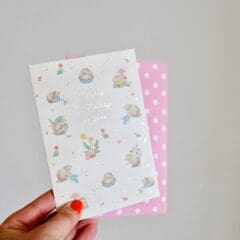 Carte Happy Birthday Hérissons