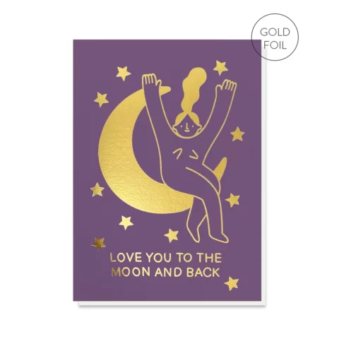 Carte Love You To The Moon And Back