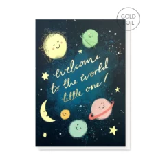 Carte de Naissance Welcome To The World Little One