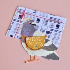 Mini Carte Pop Up - Pigeon Reporter