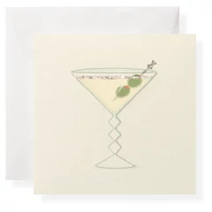 Carte Scintillante Cocktail Dirty Martini