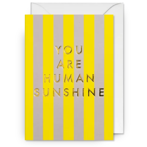 Carte You Are Human Sunshine