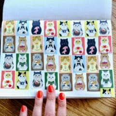 Masking Tape Vignettes de Chats C