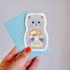 Mini Carte Bakery Cat