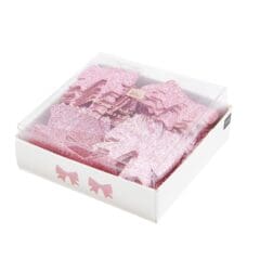 Coffret Noeuds Glitter Roses