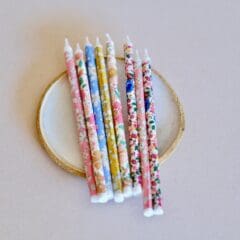 Bougies de Fête Liberty Multicolores