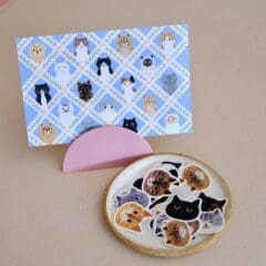 Set Stickers - Cat Faces