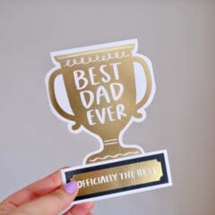 Carte de voeux Best Dad Ever