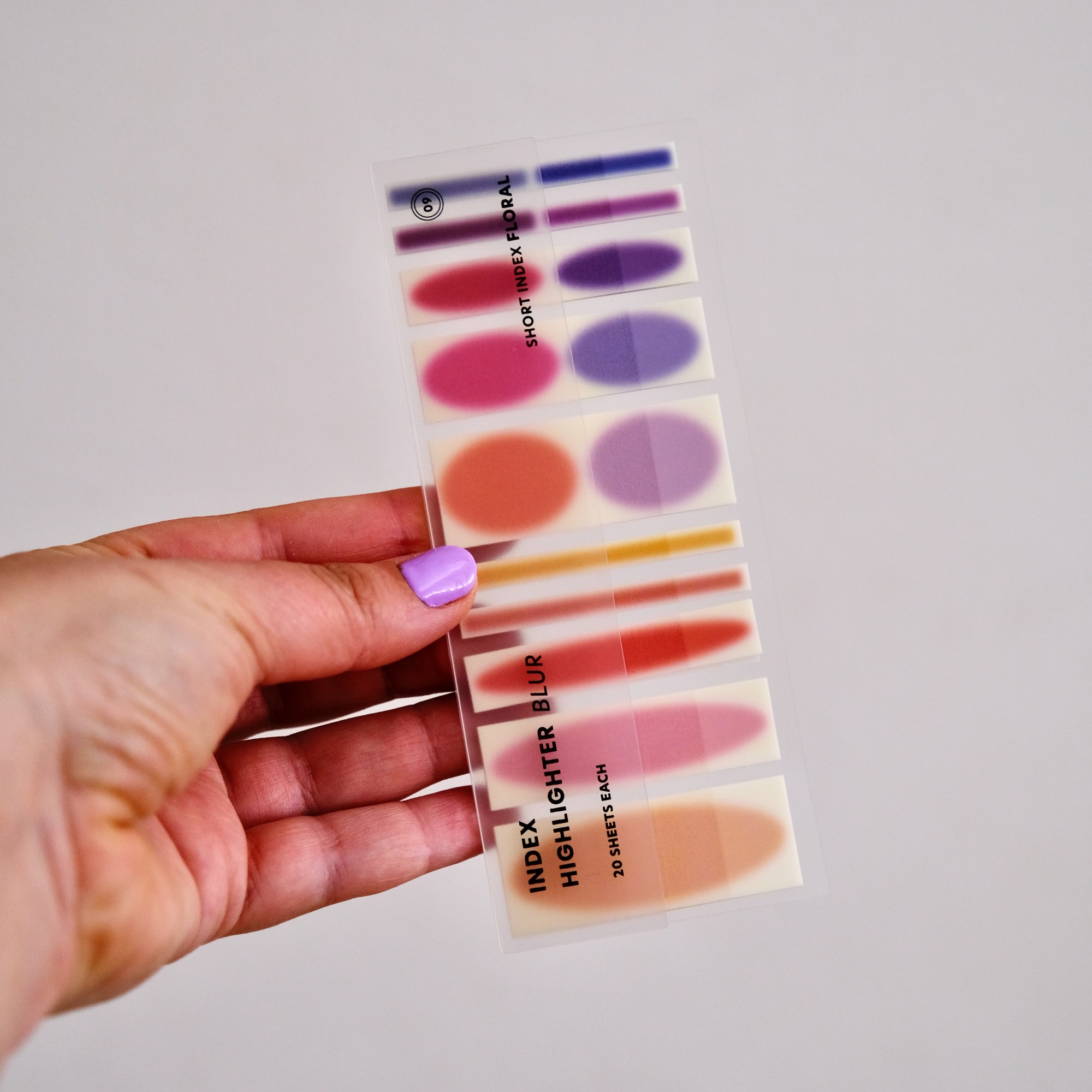 Sticky Notes Post-it Blur Floral - Papeterie Julie Flamingo