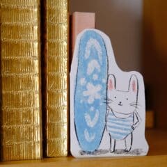 Carte Bunny Surf Club