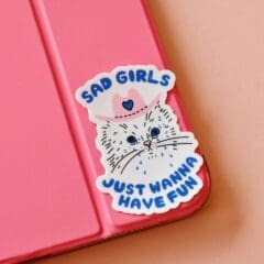 Sticker Sad Girls