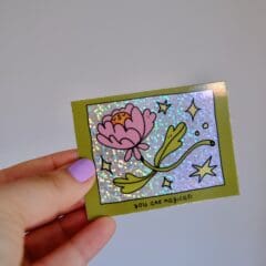 Sticker Paillettes You Are Magical