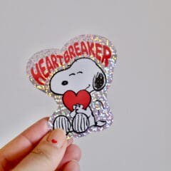 Sticker Holo Heartbreaker Snoopy