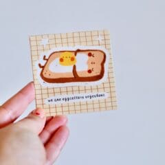 Sticker Sunny Side Up Toast