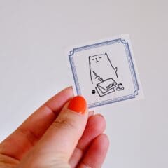 Tampon CatDoo - Cat Writting Letters