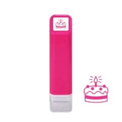 Tampon Pré-encré Gâteau d'Anniversaire