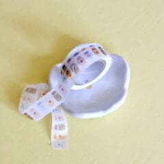 Masking Tape Milk Bottle