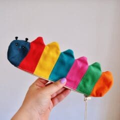 Trousse Multicolore Chenille