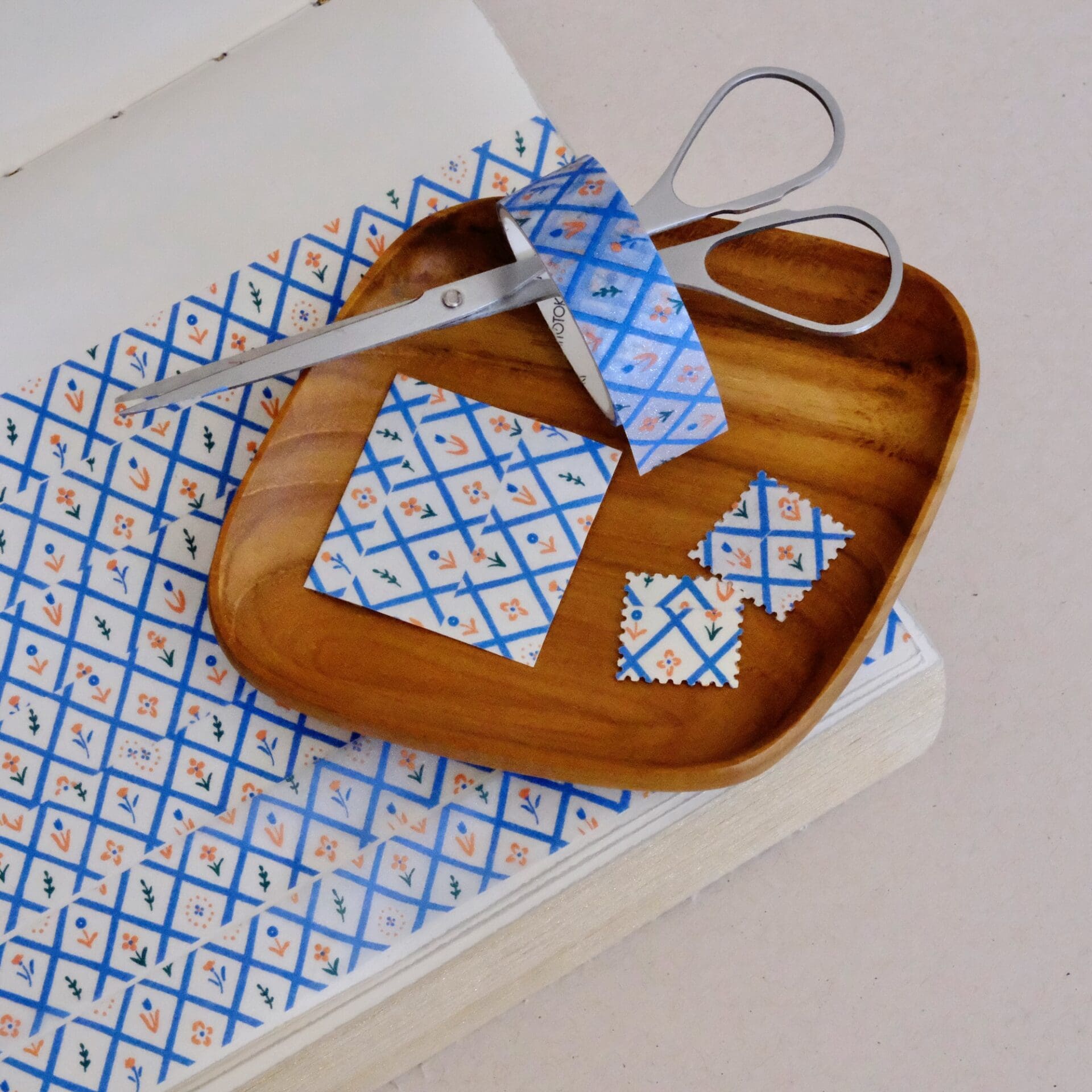 masking tape fleurs encadrees 4