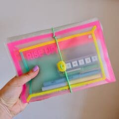 Travel Pouch Color Lining