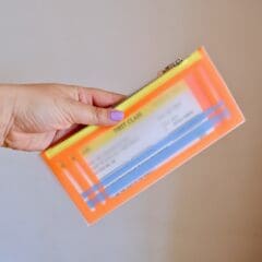 Travel Wallet Color Check