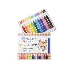 Coffret 12 Pastels Cochon Sakura
