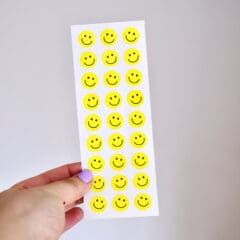 Stickers Smileys Jaunes
