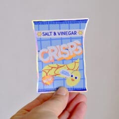 Sticker Chips au Vinaigre