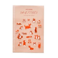 Planche de Stickers Corgi