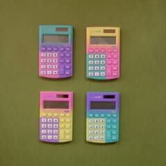 Calculatrice de Bureau Sunset