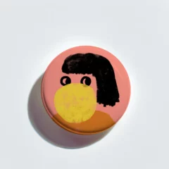 Badge Bubblegum