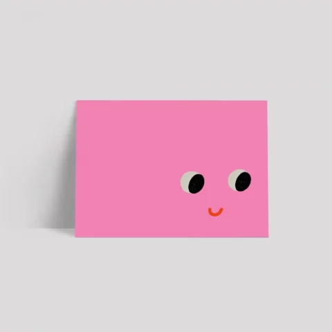 Carte Postale Pinky