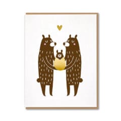 Carte Baby Black Bear