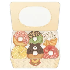 Carte de Voeux Donut Box