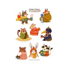 Stickers Woodland