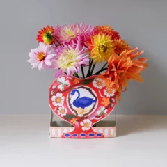 Carte Vase Swan & Thorn