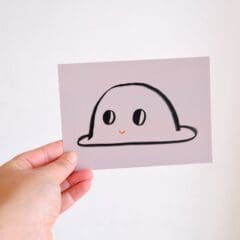 Carte Postale Little Ghost