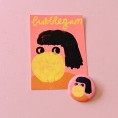 Badge Bubblegum
