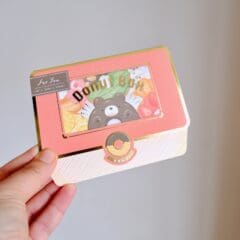 Carte de Voeux Donut Box